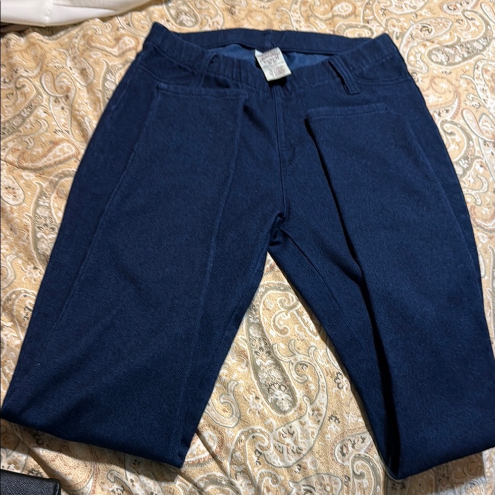 Faded Glory Blue Chinos Classic Style